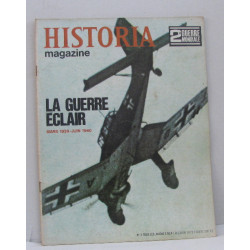 Historia magazine n° 3 la guerre éclair mars 1939-juin 1940