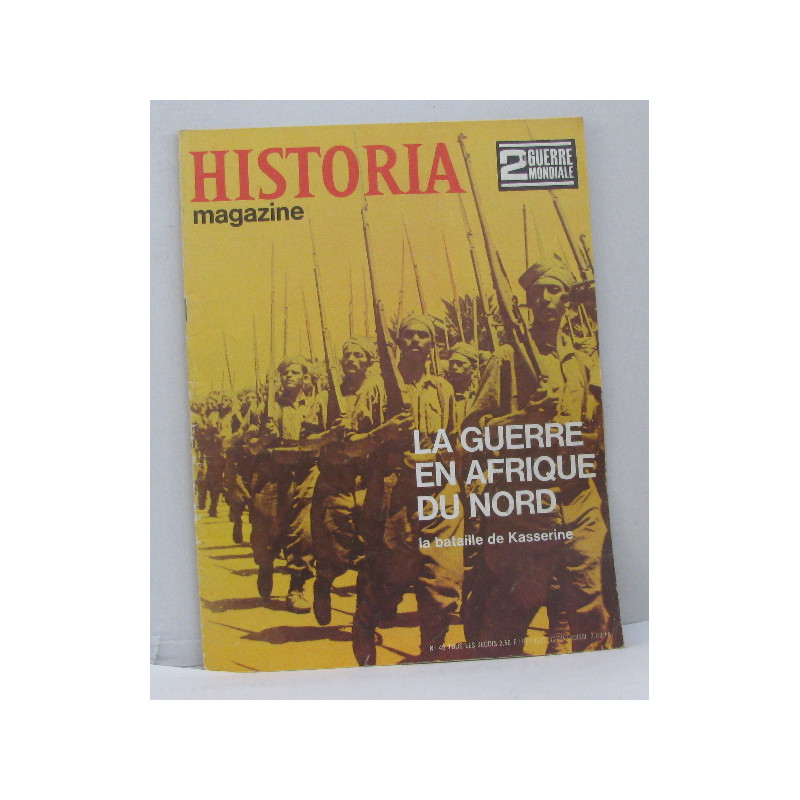 Historia magazine n° 46 la guerre en afrique du nord