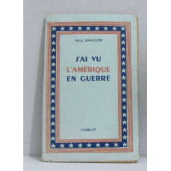 J'ai vu l'amérique en guerre
