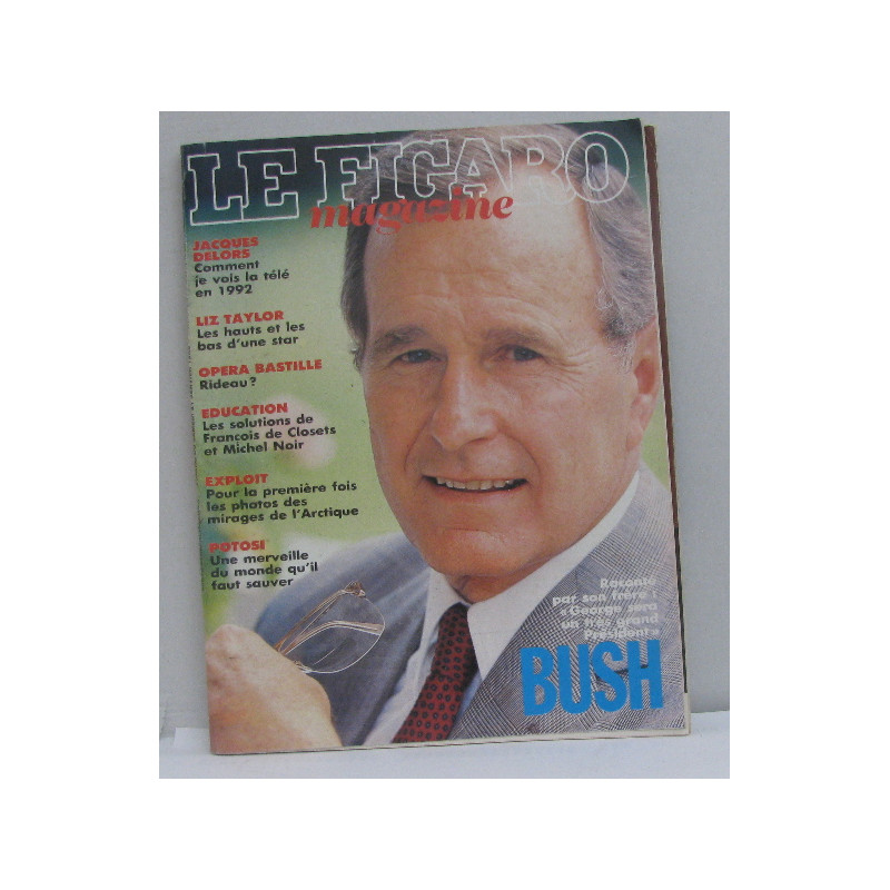 Le figaro magazine 21 janvier 1989 jacques delors comment je vois...