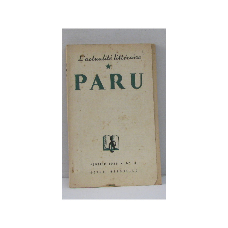 L'actualité paru n°15 février 1946