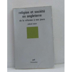 Religion et société en angleterre de la réforme à nos jours