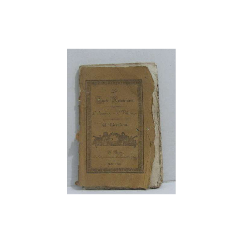 Le lycée armoricain 4e année 8e volume juillet 1826