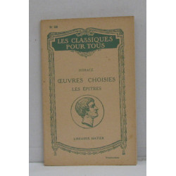 Oeuvres choisies les épitres
