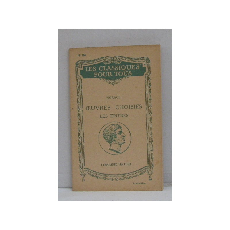 Oeuvres choisies les épitres