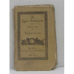 Le lycée armoricain année 1824 treizième livraison