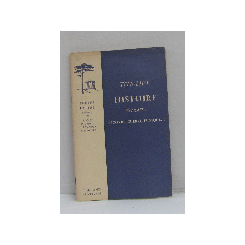 Histoire extraits seconde guerre punique I