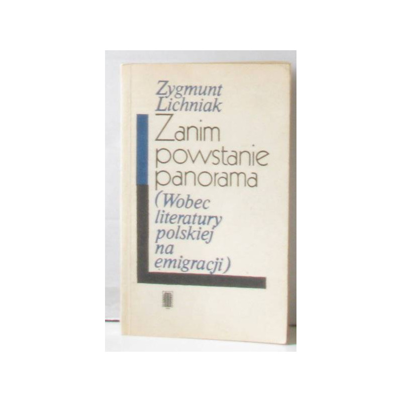 Zanim powstanie panorama