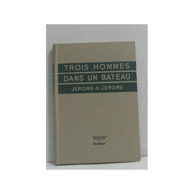 Trois hommes dans un bateau
