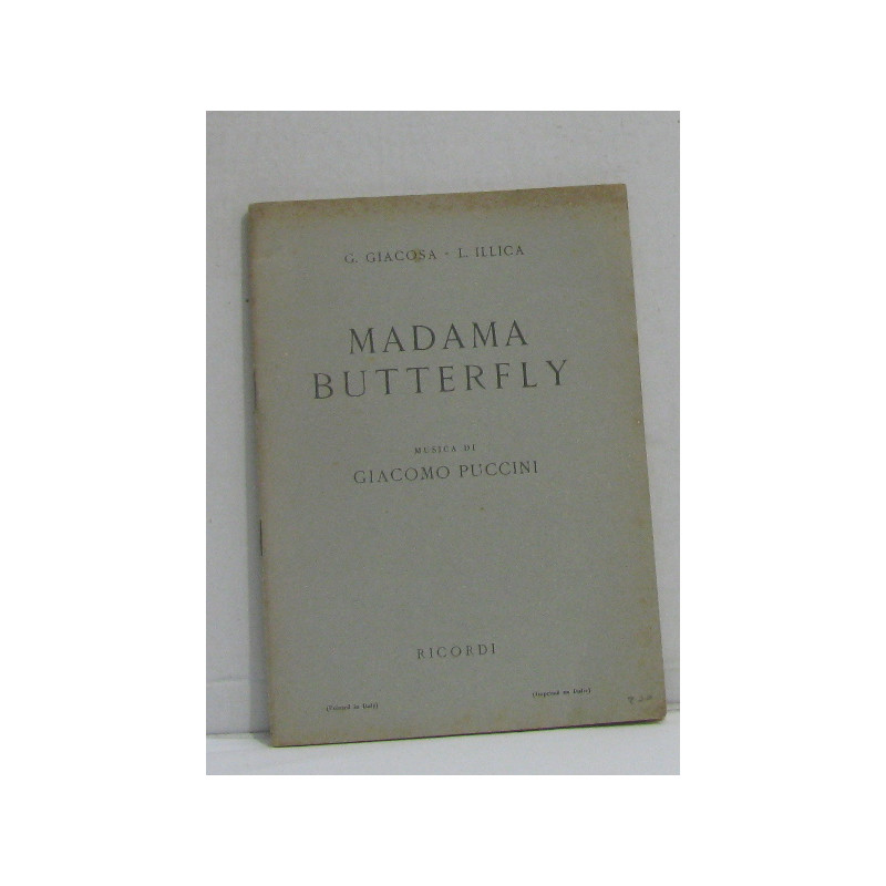 Madama butterfly