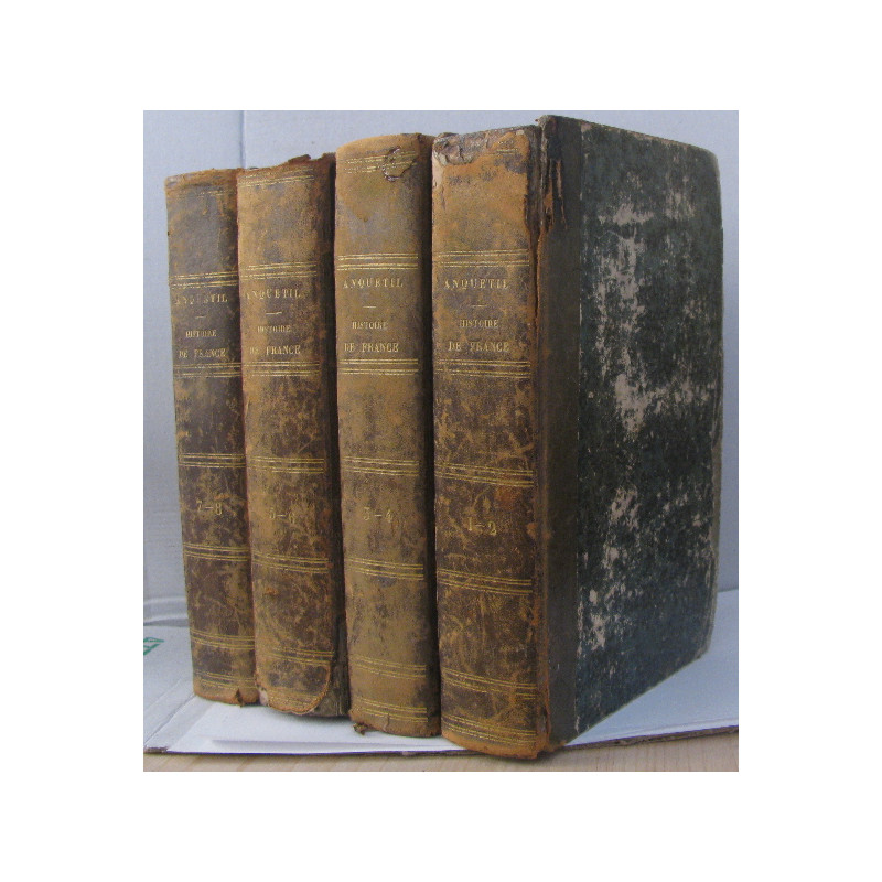 Histoire de france (8 tomes en 4 vols)