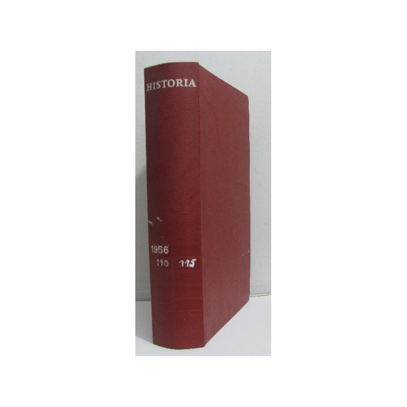 Historia du n°110 1er trimestre 1956 au n°115 2e trim. 1956...