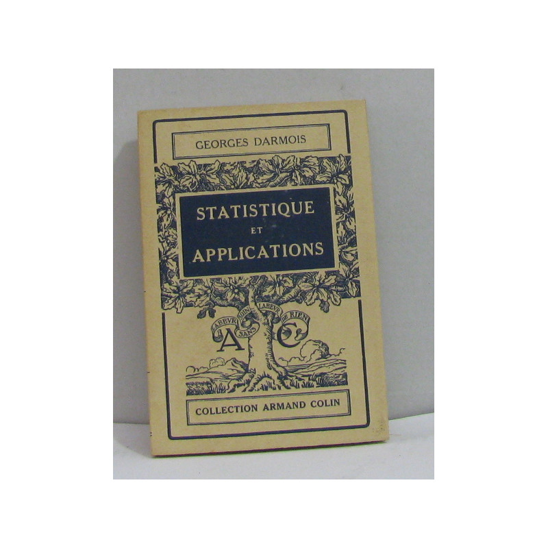 Statistique et applications