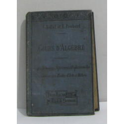 Cours d'algèbre