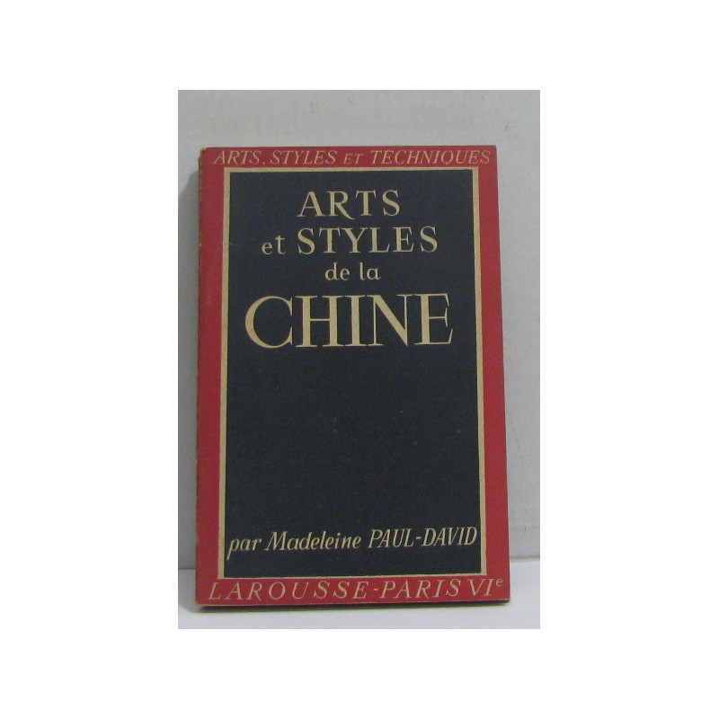Arts et styles de la chine
