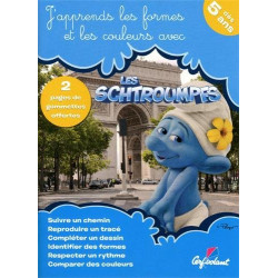 J'apprends les formes et les couleurs avec les schtroumpfs des 5 ans