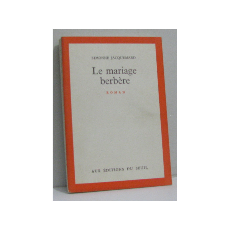 Le mariage berbère