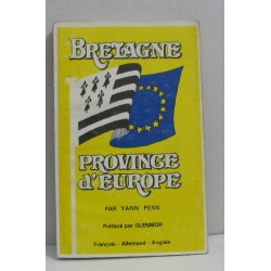Bretagne province d'europe (français-allemand-anglais)