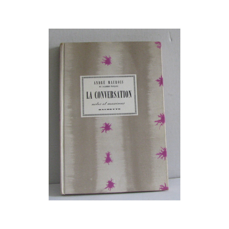La conversation notes et maximes