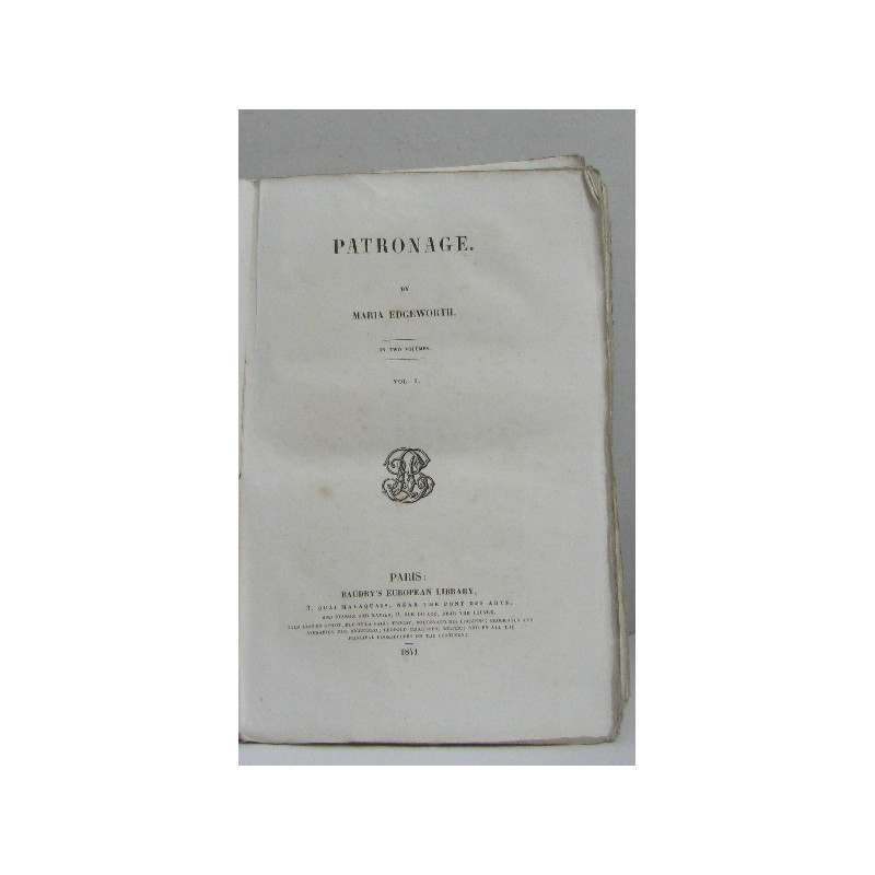 Patronage vol I
