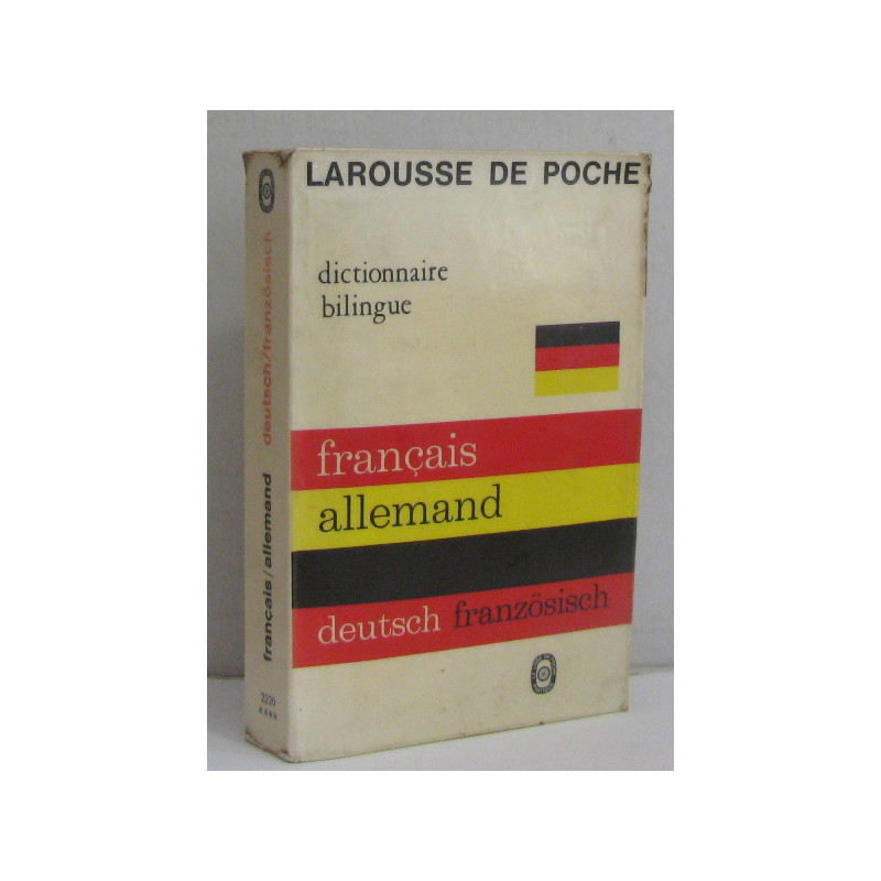 Dictionnaire bilingue. Français-Allemand