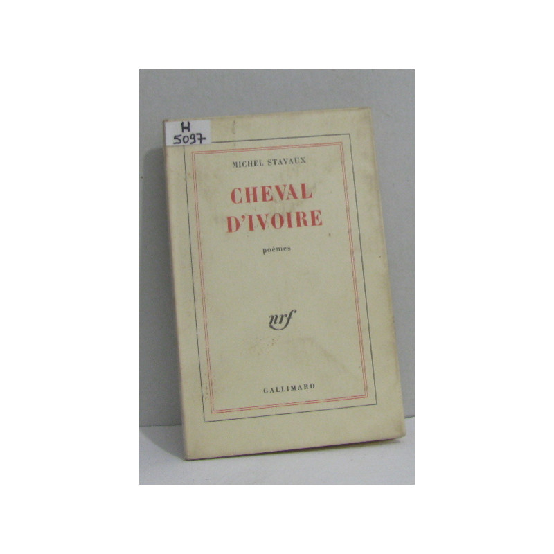 Cheval d'ivoire poèmes