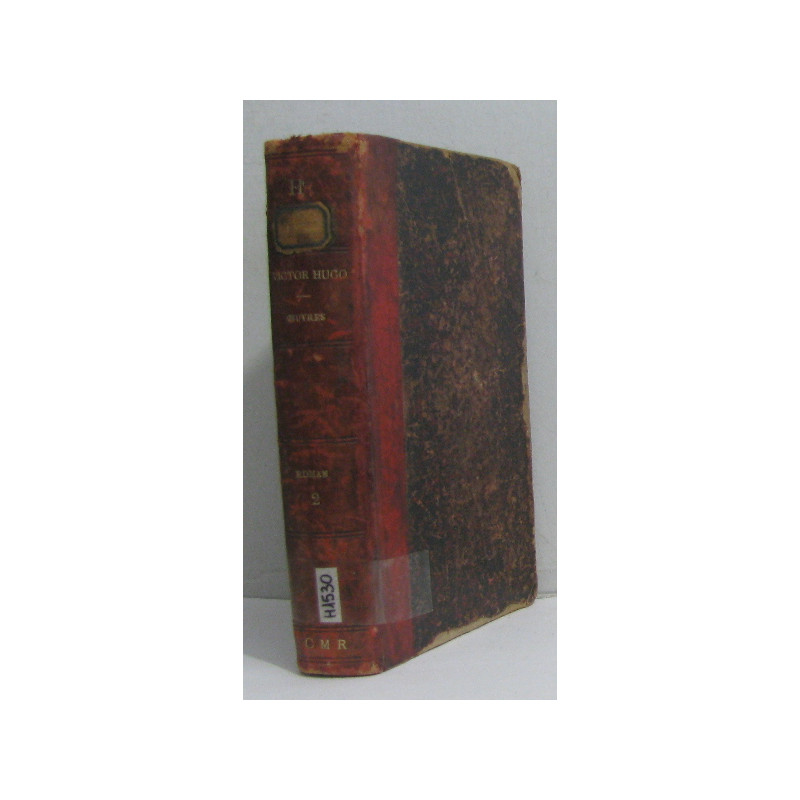 Oeuvres complètes tome II bug-jargal - le dernier jour d'un...