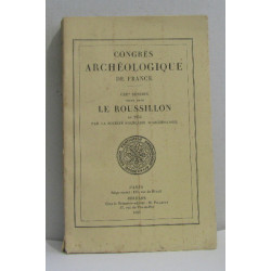 Congrès archéologique de france CXIIe session tenue dans le roussillon