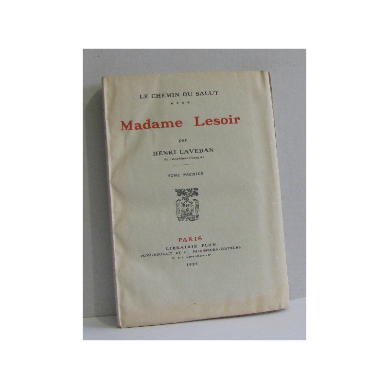 Madame lesoir tome I - le chemin du salut IV