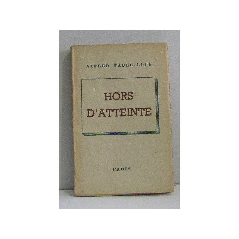 Hors d'atteinte