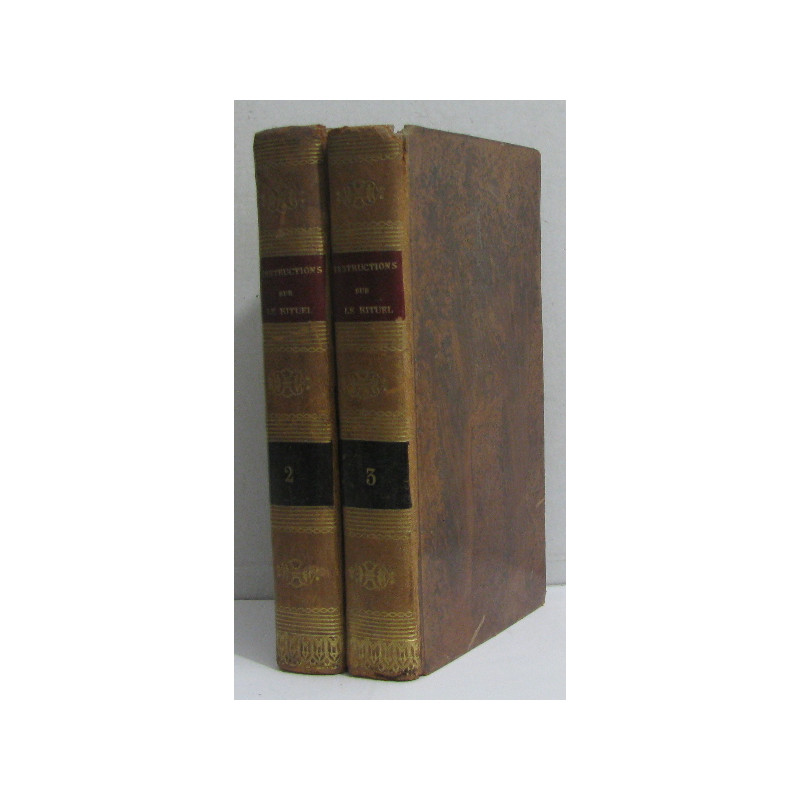 Instructions sur le rituel tome II et III