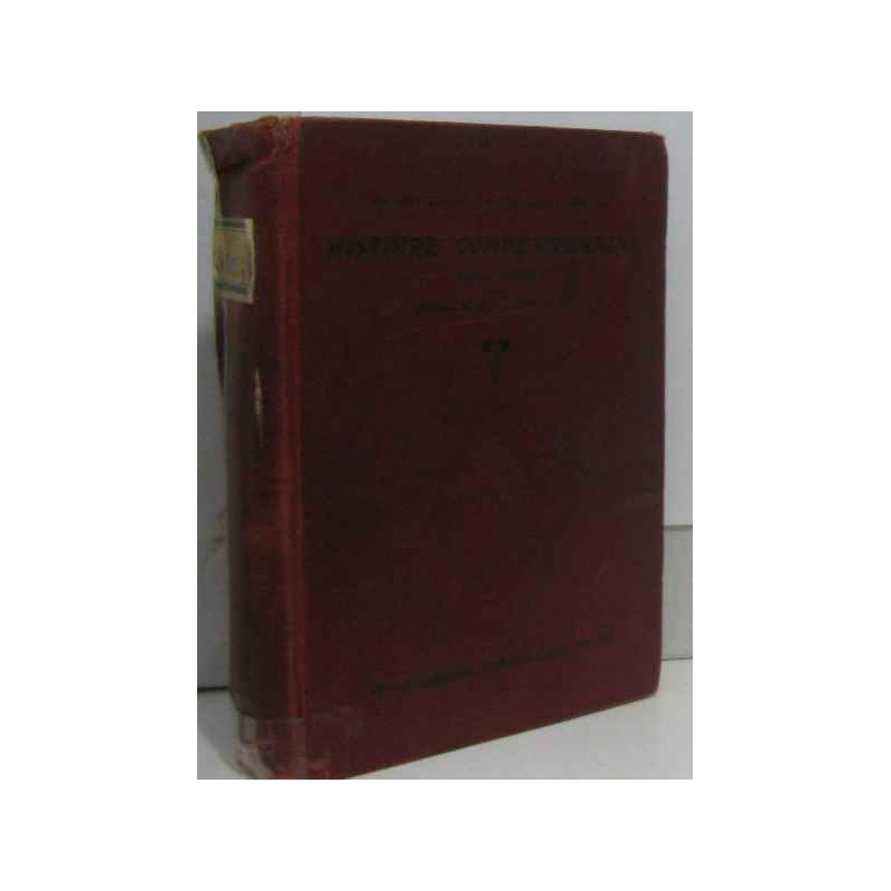 Histoire contemporaine depuis 1815 philosophie a b et...