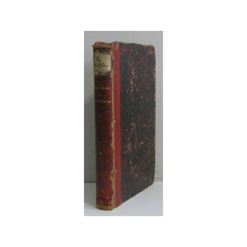 Mémoires tome neuvième