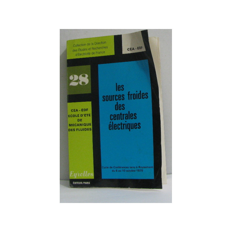 Les sources froides des centrales électriques -