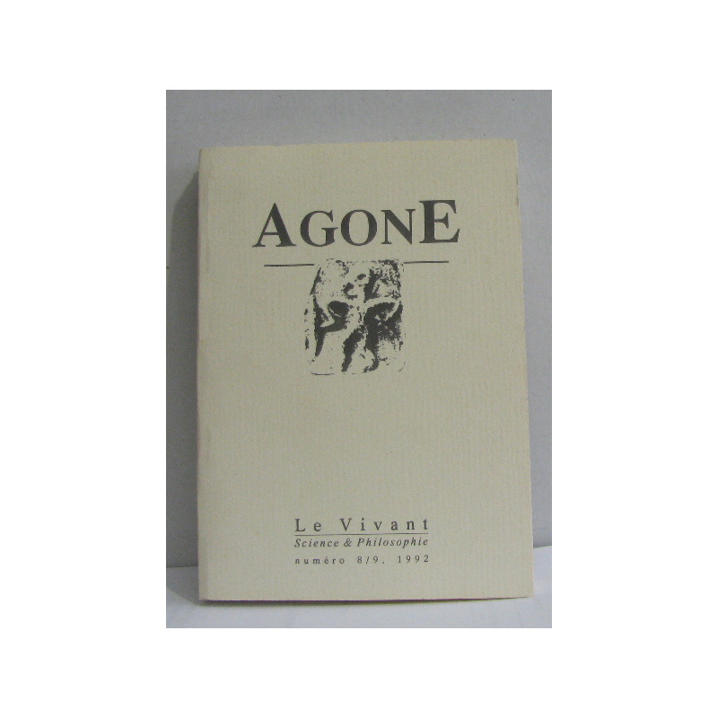 Agone revue trimestrielle n°8/9 1992