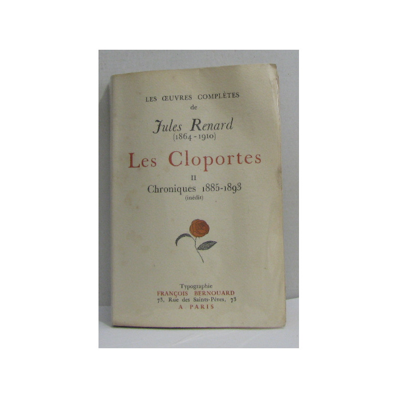 Les cloportes II chroniques 1885-1893