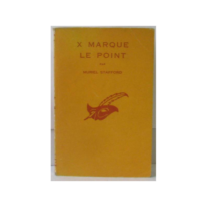 X marque le point