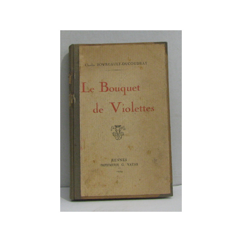Le bouquet de violettes