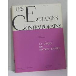 Les écrivains contemporains n°172 avril 1971 la chute du second empire