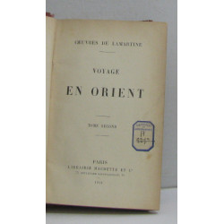 Voyage en orient tome second