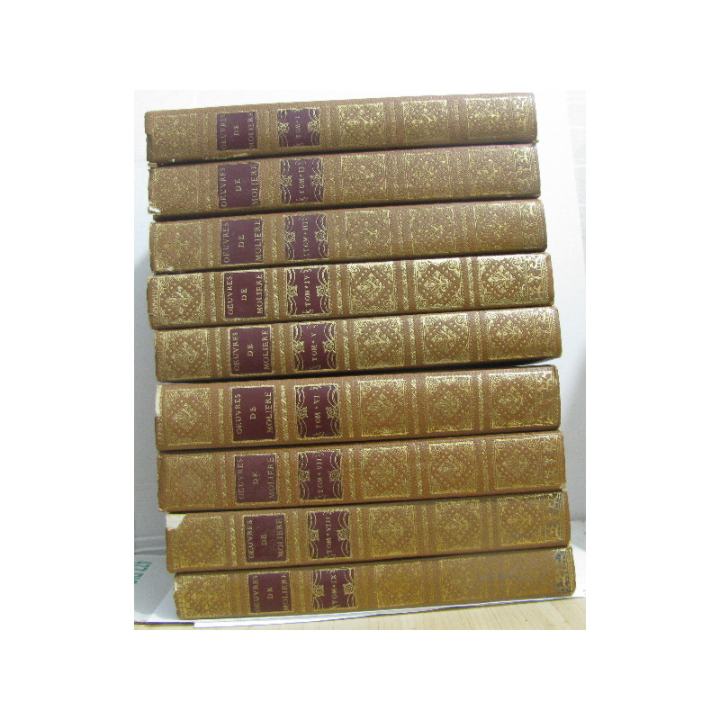 Édition pour le tricentenaire de la mort de molière ( 9 vols )
