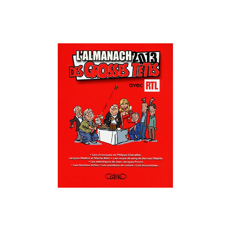L'almanach des GrossesTêtes 2013
