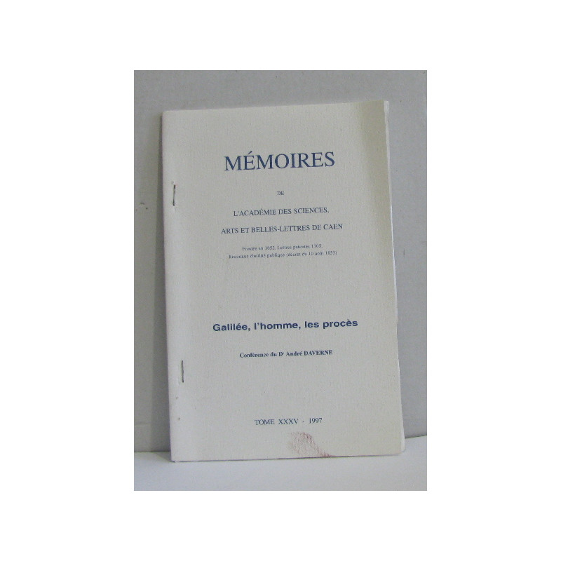 Mémoires de l'académie des sciences arts et belles-lettres de caen...