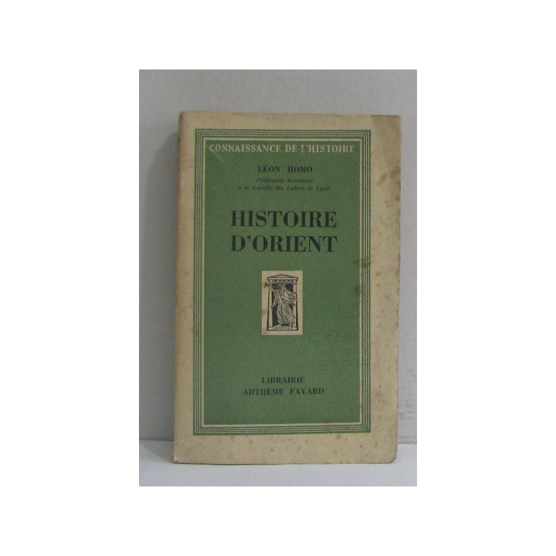 Histoire d'orient