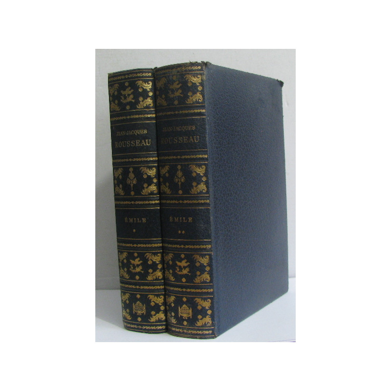 Émile ou de l'éducation tome I et II