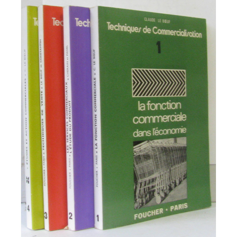 Techniques de commercialisation (quatre tomes)