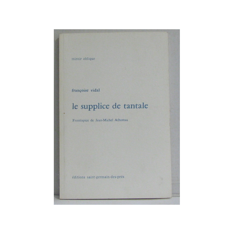Le supplice de tantale