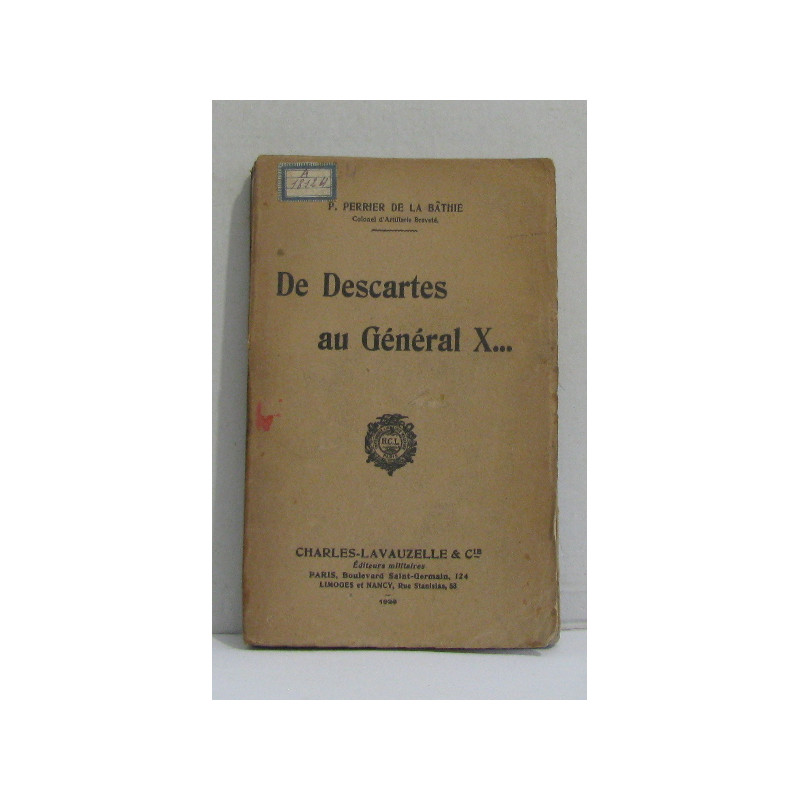 De descartes au général X