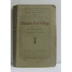 Sainte-anne d'auray tome II histoire d'un village - le XIXe siècle