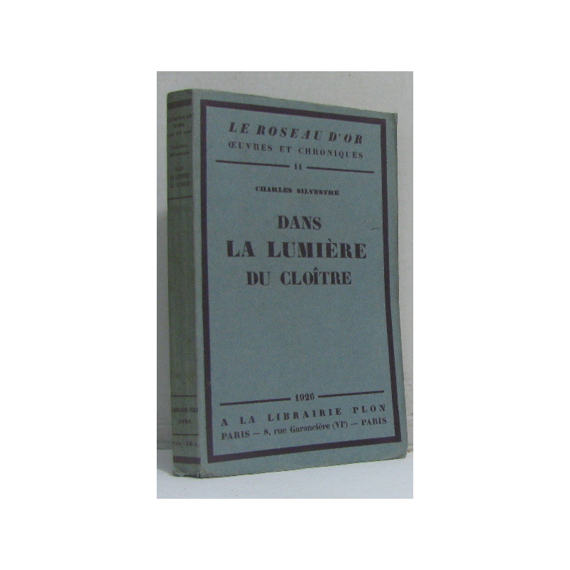 Dans la lumière du cloitre